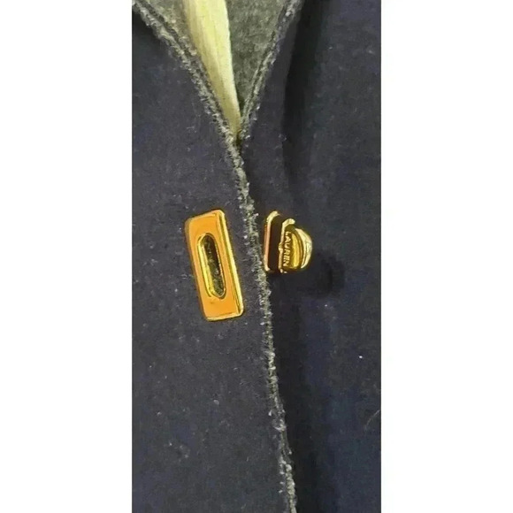Vintage Lauren Ralph Lauren hooded wool blend cardigan womens size large - Picture 2 of 5
